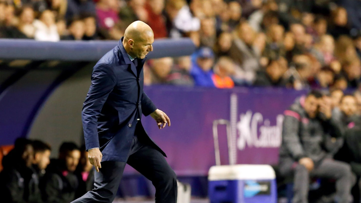 Zidane, ante el Levante Zidane, ante el Levante
