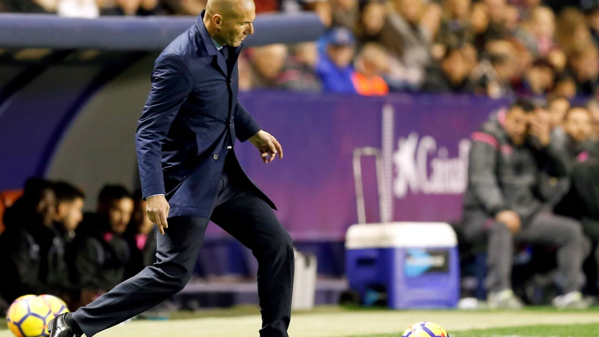 Zidane, ante el Levante Zidane, ante el Levante