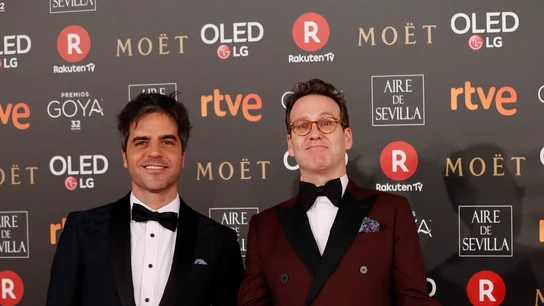 Los presentadores de la gala Ernesto Sevilla y Joaquín Reyes Premios Goya 2018