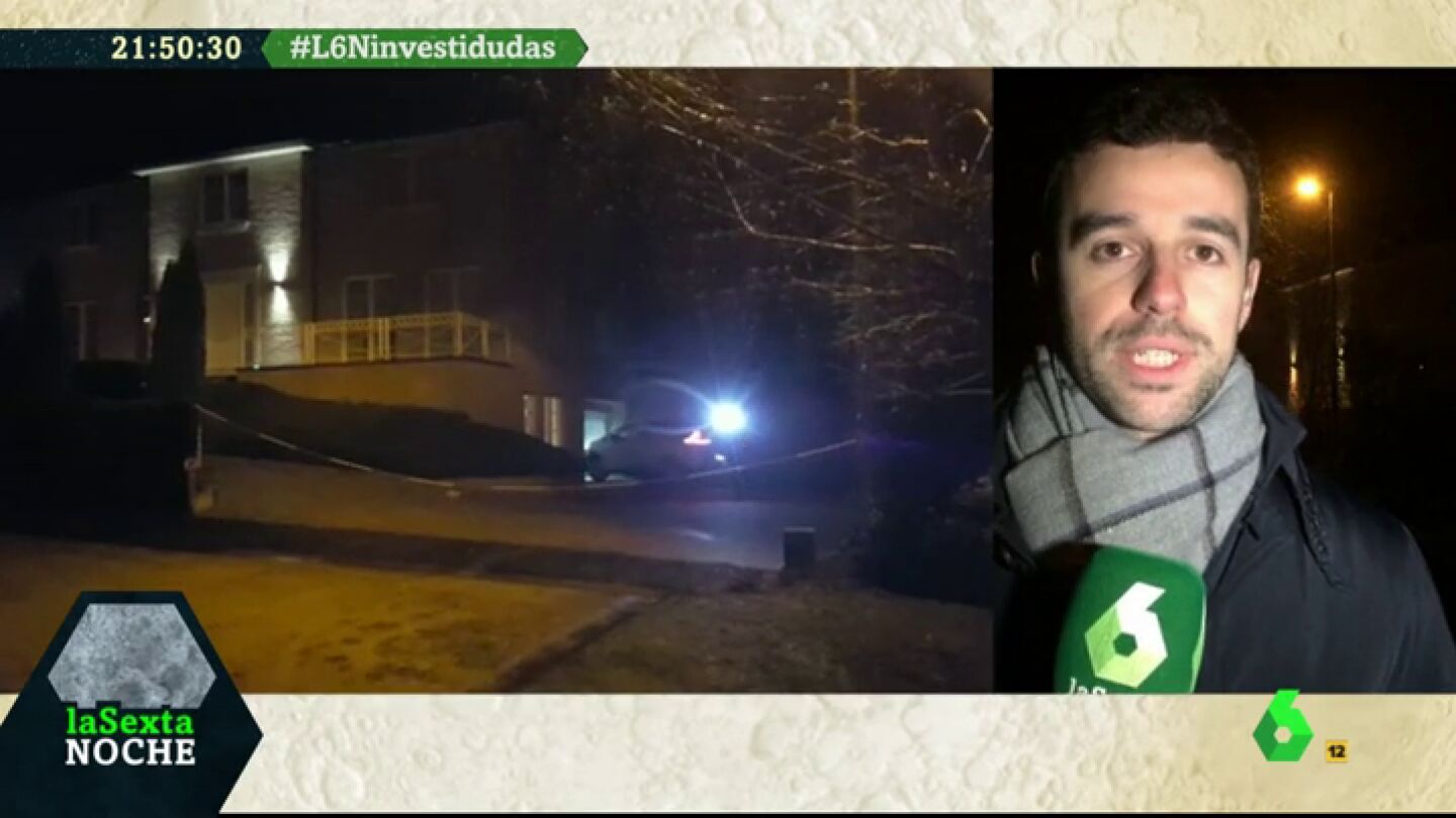 Un coche entra en la casa que habr&iacute;a alquilado Puigdemont