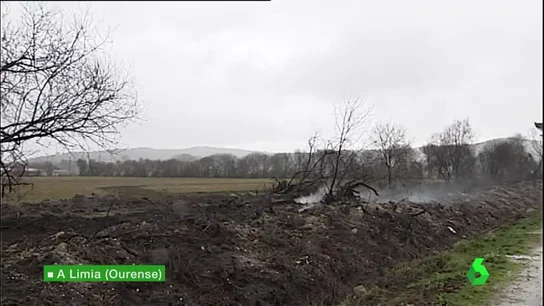 El subsuelo sigue ardiendo en A Limia El subsuelo sigue ardiendo en A Limia