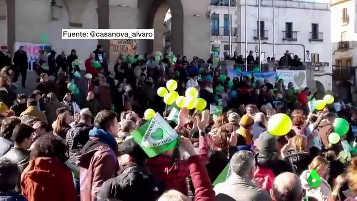 Manifestación en Cáceres