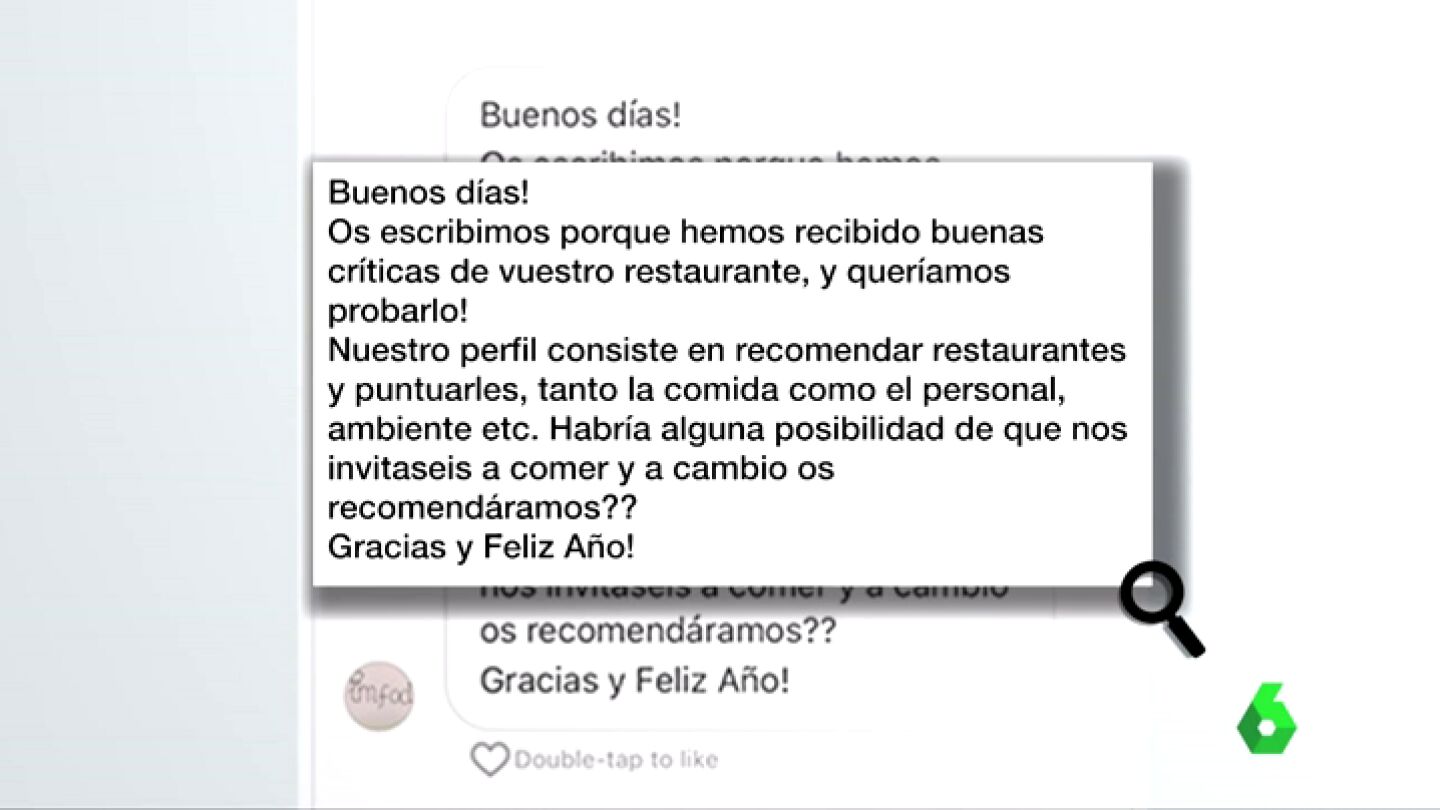Comer por la cara en los mejores restaurantes a cambio de una buena cr&iacute;tica, la nueva moda que critican los grandes chefs