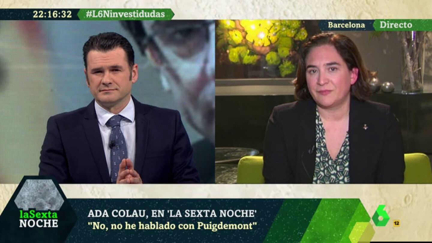 Ada Colau en laSexta Noche