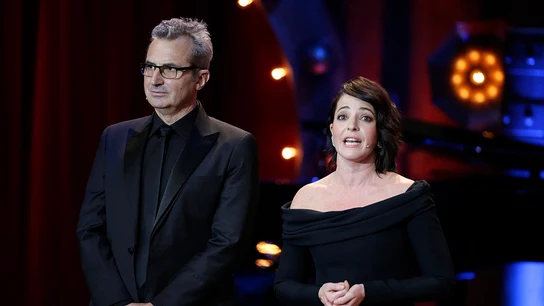 Mariano Barroso y Nora Navas en los Goya 2018 Mariano Barroso y Nora Navas en los Goya 2018