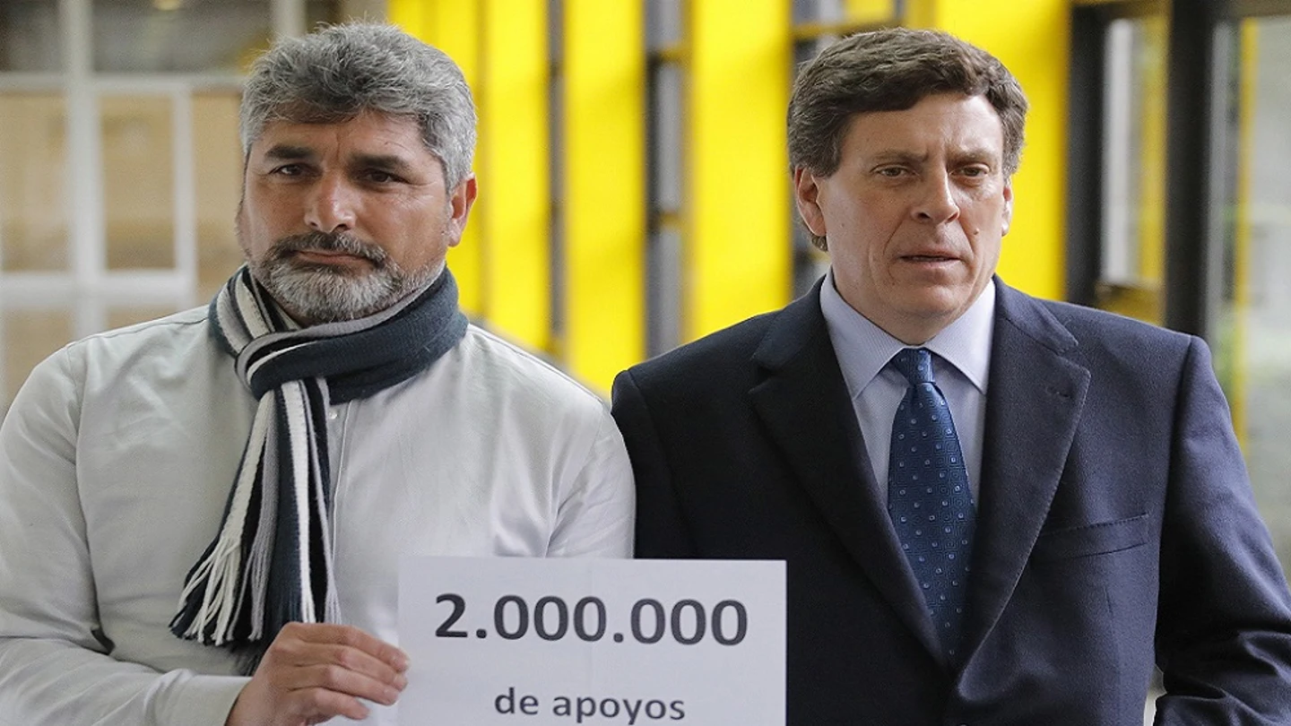 Juan José Cortés, padre de Mari Luz, y Juan Carlos Quer, padre de Diana Juan José Cortés, padre de Mari Luz, y Juan Carlos Quer, padre de Diana