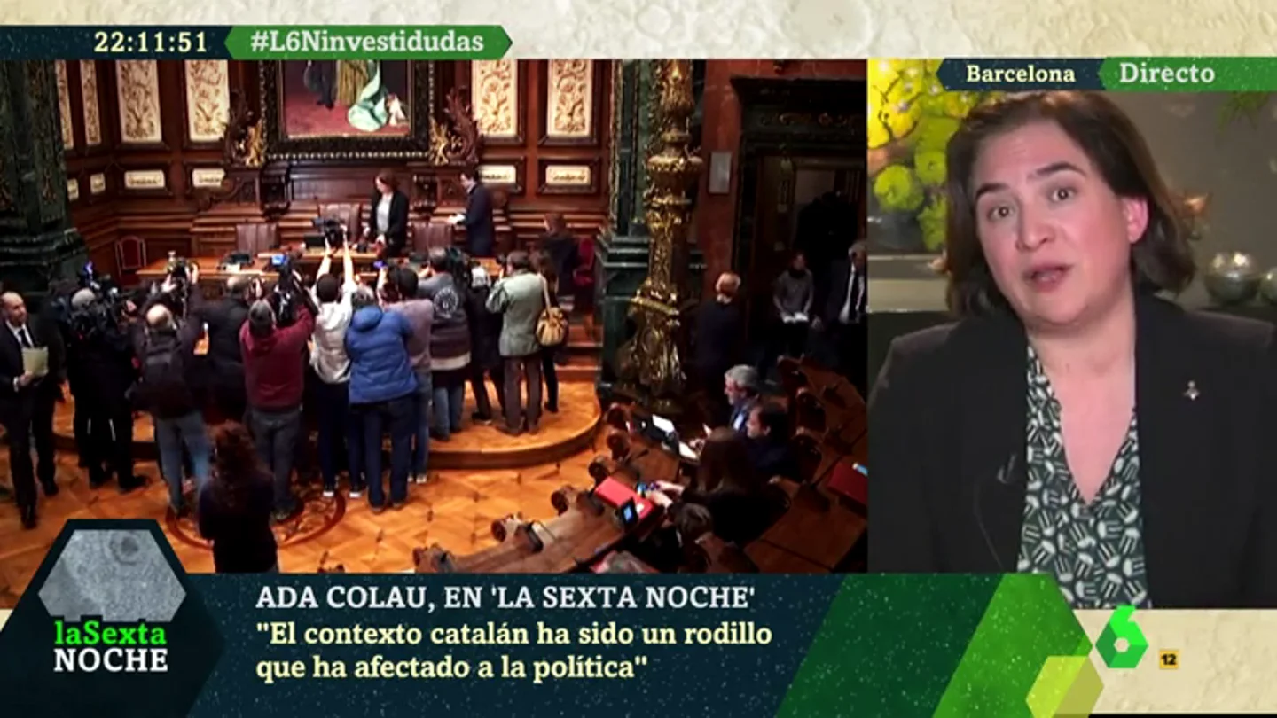 Ada Colau en laSexta Noche Ada Colau en laSexta Noche