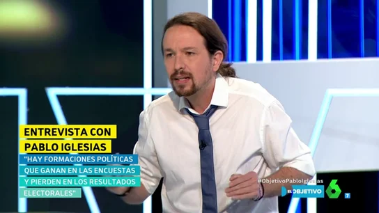 Pablo Iglesias en El Objetivo Pablo Iglesias en El Objetivo