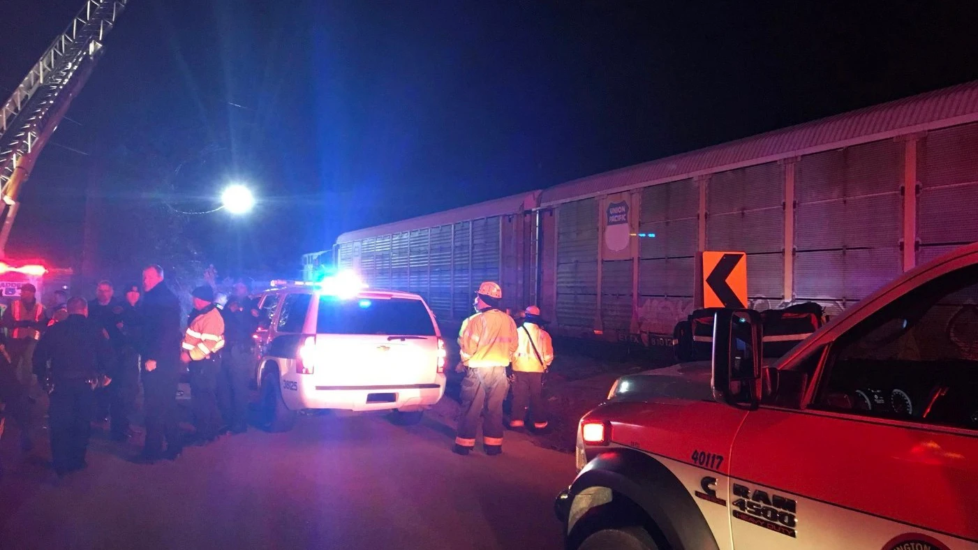 Accidente de tren en Carolina del Norte Accidente de tren en Carolina del Norte