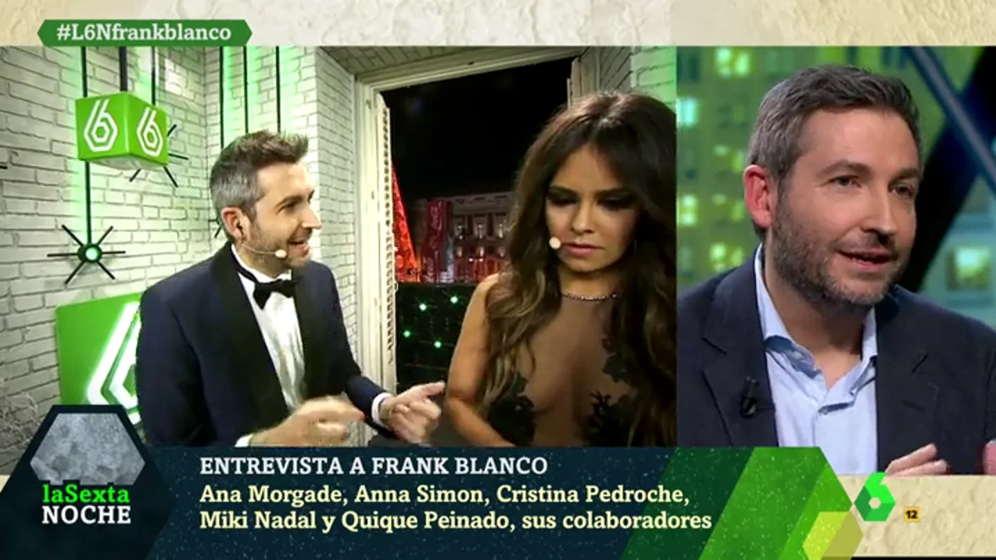 Frank Blanco en laSexta Noche Frank Blanco en laSexta Noche