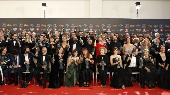 Foto de los ganadores de los Goya 2018 Foto de los ganadores de los Goya 2018