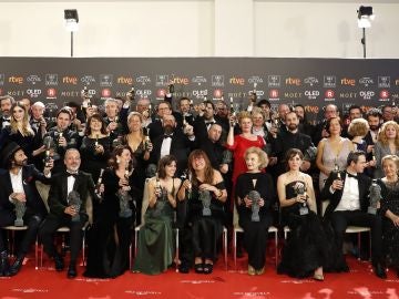 Foto de los ganadores de los Goya 2018 Foto de los ganadores de los Goya 2018