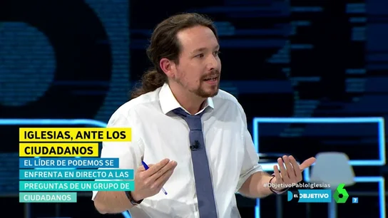 Pablo Iglesias en El Objetivo Pablo Iglesias en El Objetivo