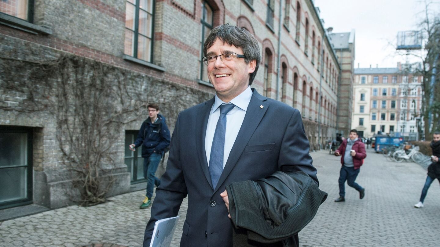 El expresidente de la Generalitat de Catalu&ntilde;a, Carles Puigdemont