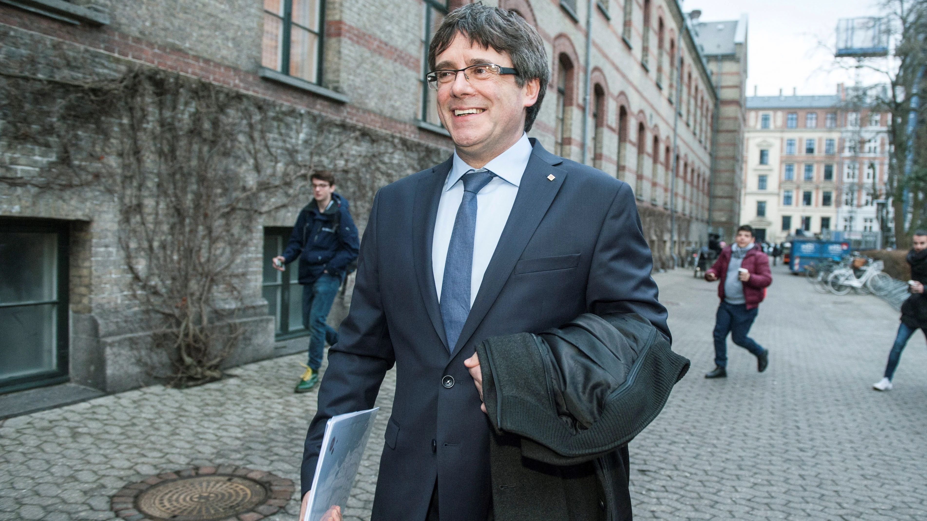 El expresidente de la Generalitat de Cataluña, Carles Puigdemont