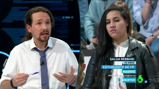 Pablo Iglesias en El Objetivo Pablo Iglesias en El Objetivo