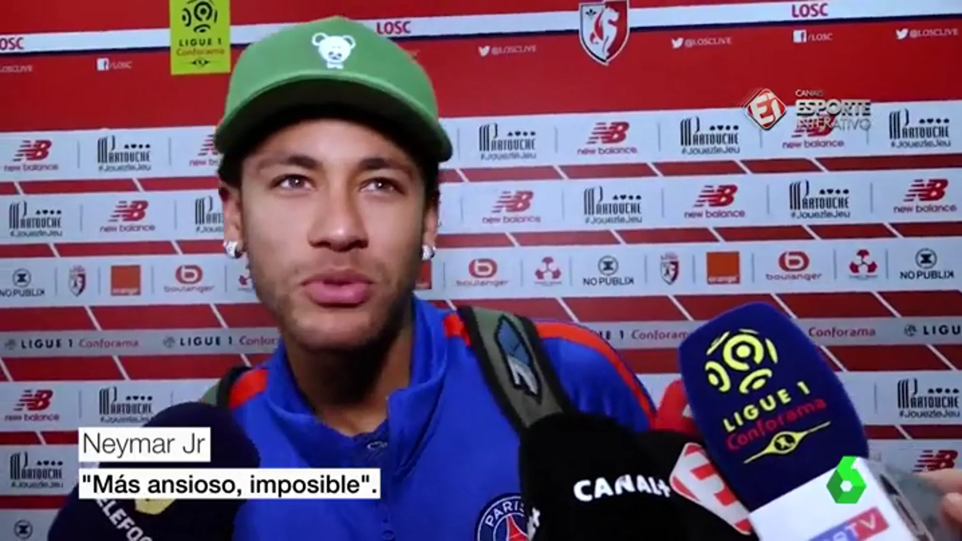 Neymar: "Estoy ansioso por jugar contra el Madrid, quiero que llegue ese día ya"