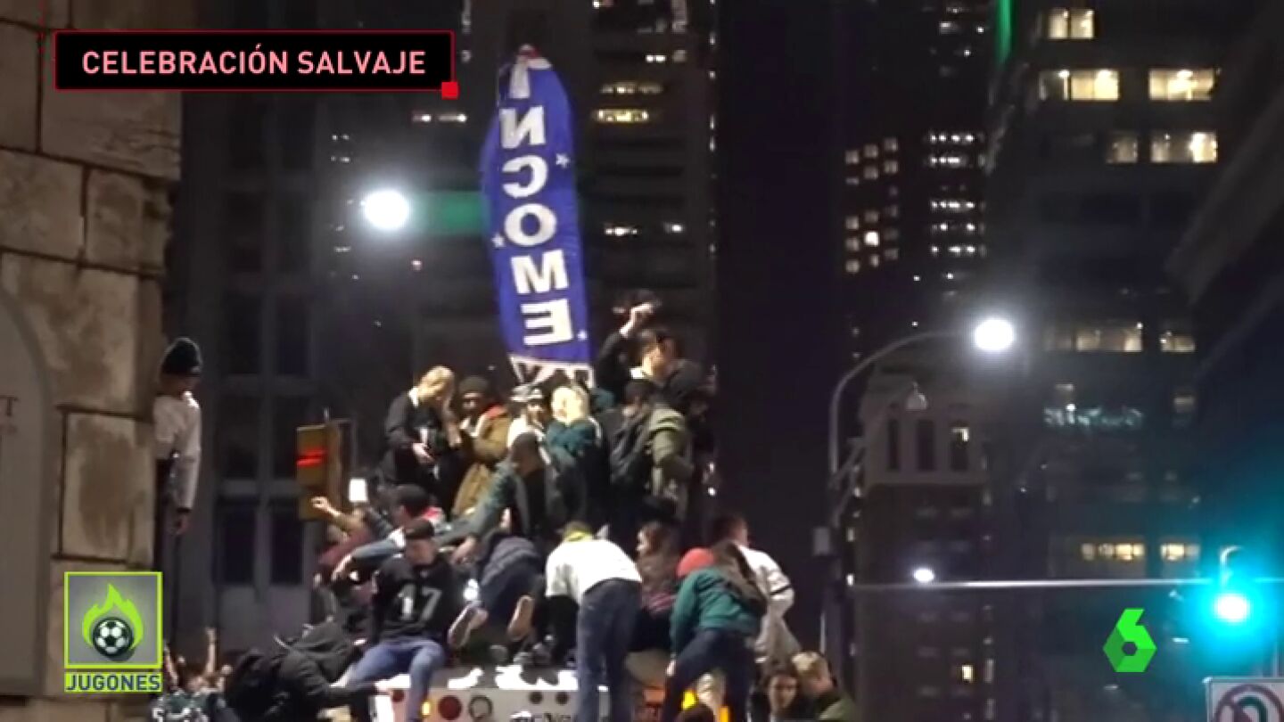 As&iacute; fue la salvaje celebraci&oacute;n en Philadelphia tras la victoria de los Eagles en la Super Bowl