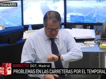 Gregorio Serrano en la sede de la DGT en Madrid Gregorio Serrano en la sede de la DGT en Madrid