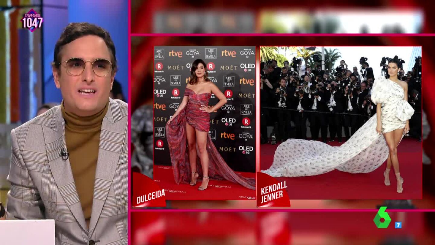 La cr&iacute;tica de Josie al look de "AliExpress" de la "influencer" Dulceida en los Goya