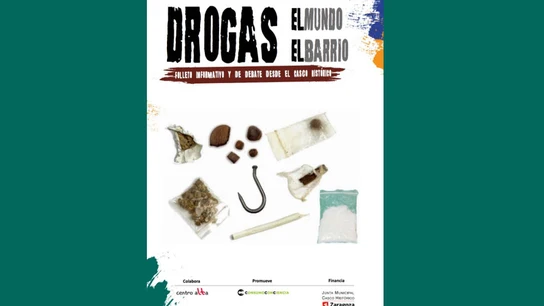 Cartel sobre las drogas financiado con dinero del Ayuntamiento de Zaragoza Cartel sobre las drogas financiado con dinero del Ayuntamiento de Zaragoza