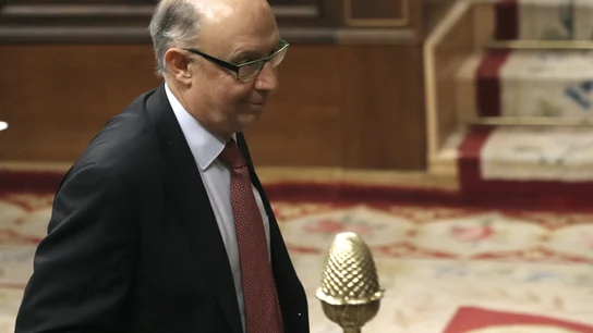 El ministro de Hacienda, Cristóbal Montoro El ministro de Hacienda, Cristóbal Montoro