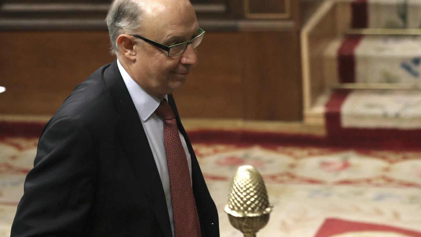 El ministro de Hacienda, Cristóbal Montoro El ministro de Hacienda, Cristóbal Montoro