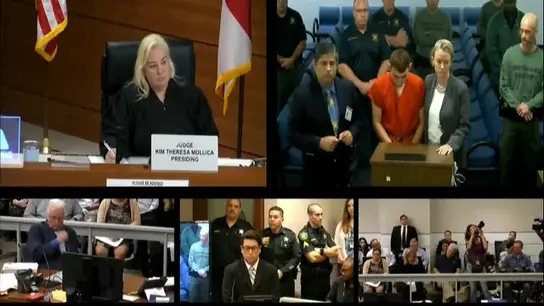 Ante la juez el autor de la matanza de Florida Ante la juez el autor de la matanza de Florida