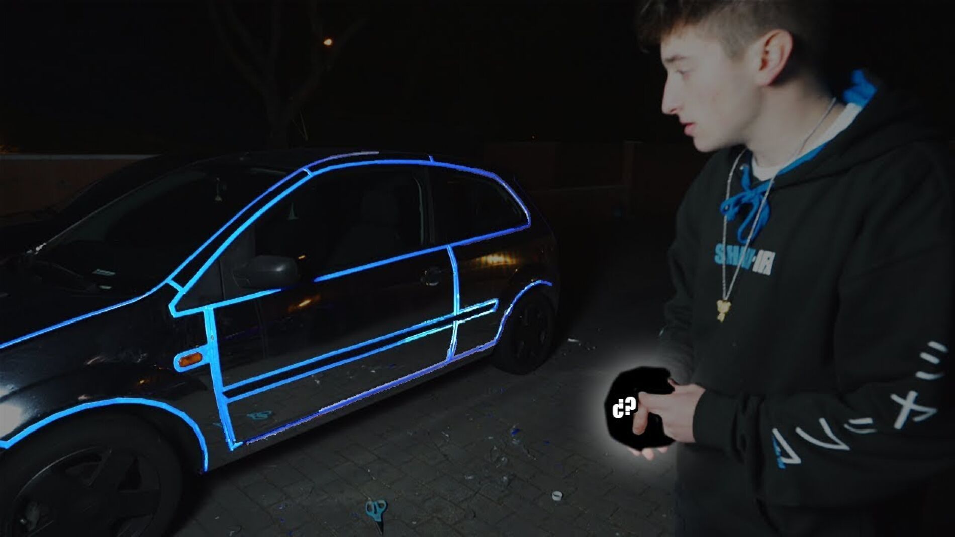 NUEVA MODIFICACI&Oacute;N A MI COCHE!! LUCES DE NE&Oacute;N [bytarifa]