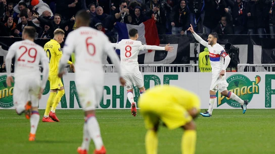 Fekir celebra su gol ante el Villarreal Fekir celebra su gol ante el Villarreal
