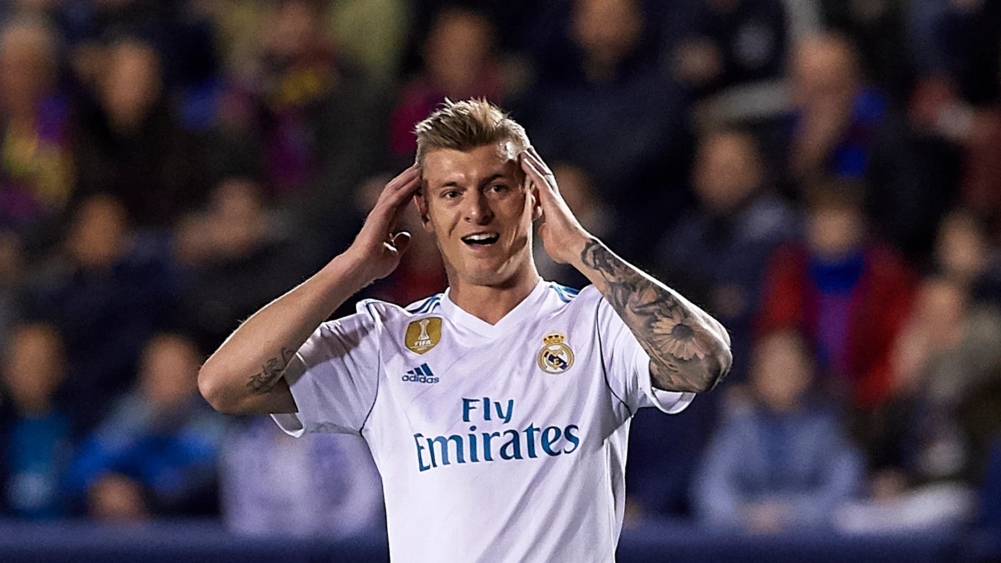 Toni Kroos, en un partido con el Real Madrid Toni Kroos, en un partido con el Real Madrid
