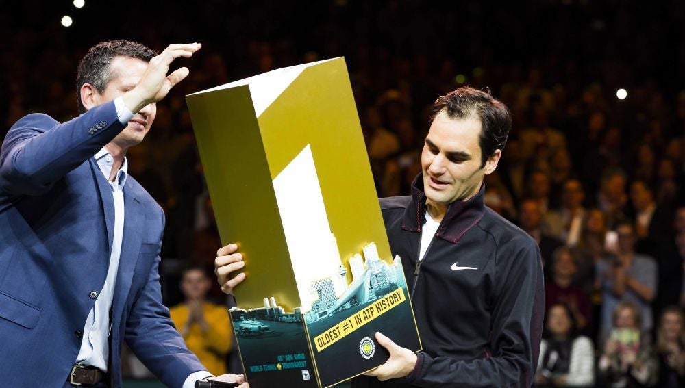 Roger Federer, el nº 1 más longevo de la historia