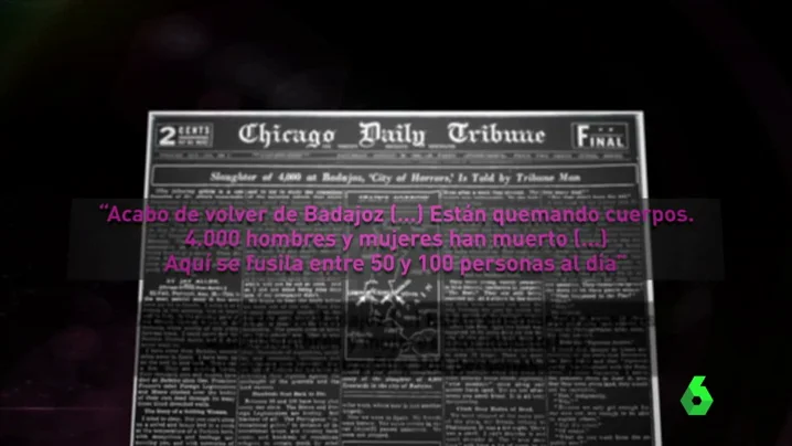 Artículo sobre el franquismo en el Chicago Tribune