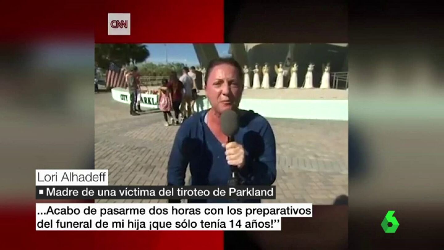 Madre de una de las v&iacute;ctimas de Florida