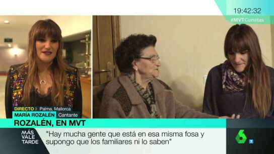 Mar&iacute;a Rozal&eacute;n en M&aacute;s Vale Tarde
