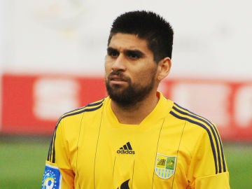 El futbolista Cristian Villagra El futbolista Cristian Villagra