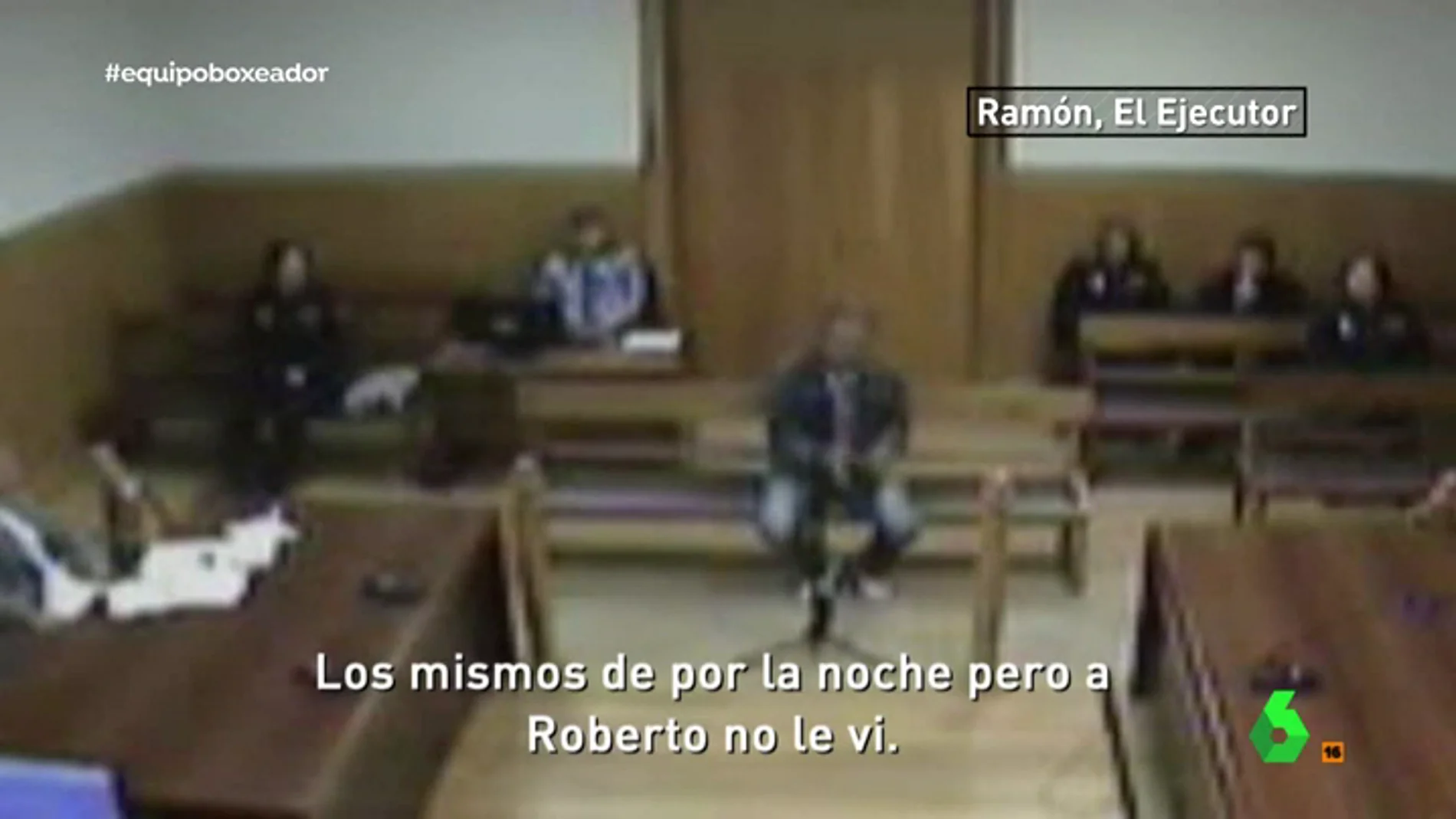 Ramón declara en el juicio