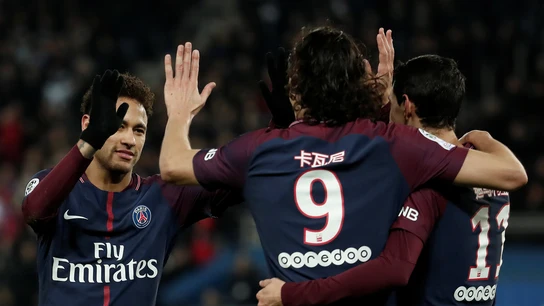 El PSG goleó al Estrasburgo El PSG goleó al Estrasburgo
