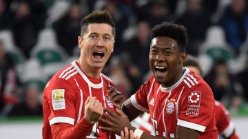 Lewandowsi dio el triunfo al Bayern