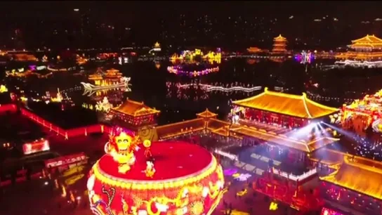 China celebra el Año Nuevo Lunar chino China celebra el Año Nuevo Lunar chino