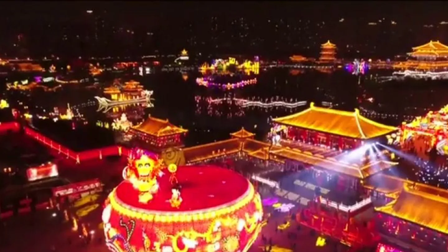China celebra el Año Nuevo Lunar chino China celebra el Año Nuevo Lunar chino