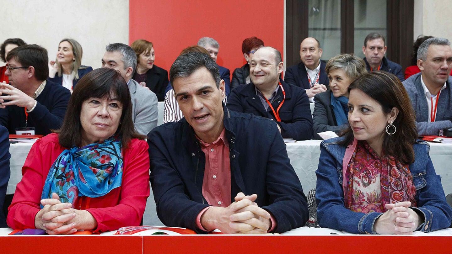 Pedro S&aacute;nchez, en el Comit&eacute; Federal del PSOE