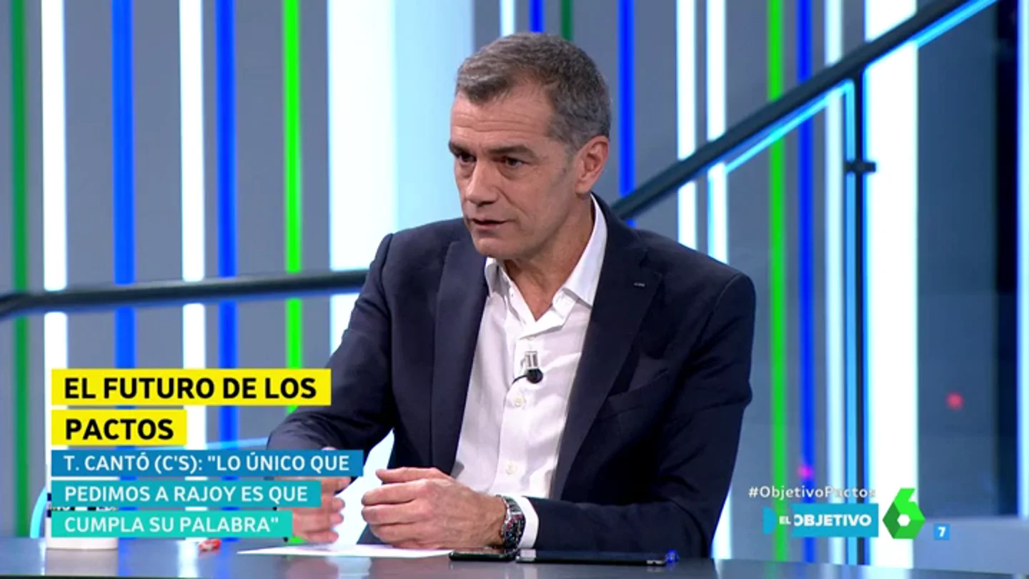 Toni Cantó en El Objetivo Toni Cantó en El Objetivo