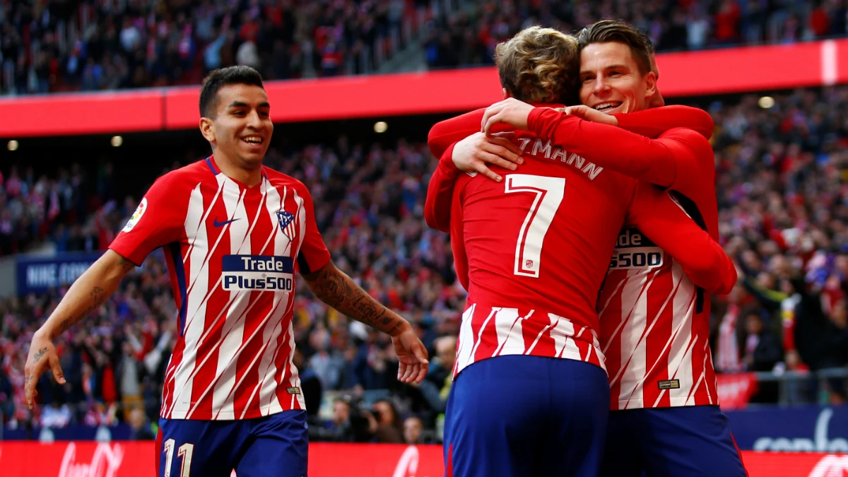 Griezmann se abraza a Gameiro