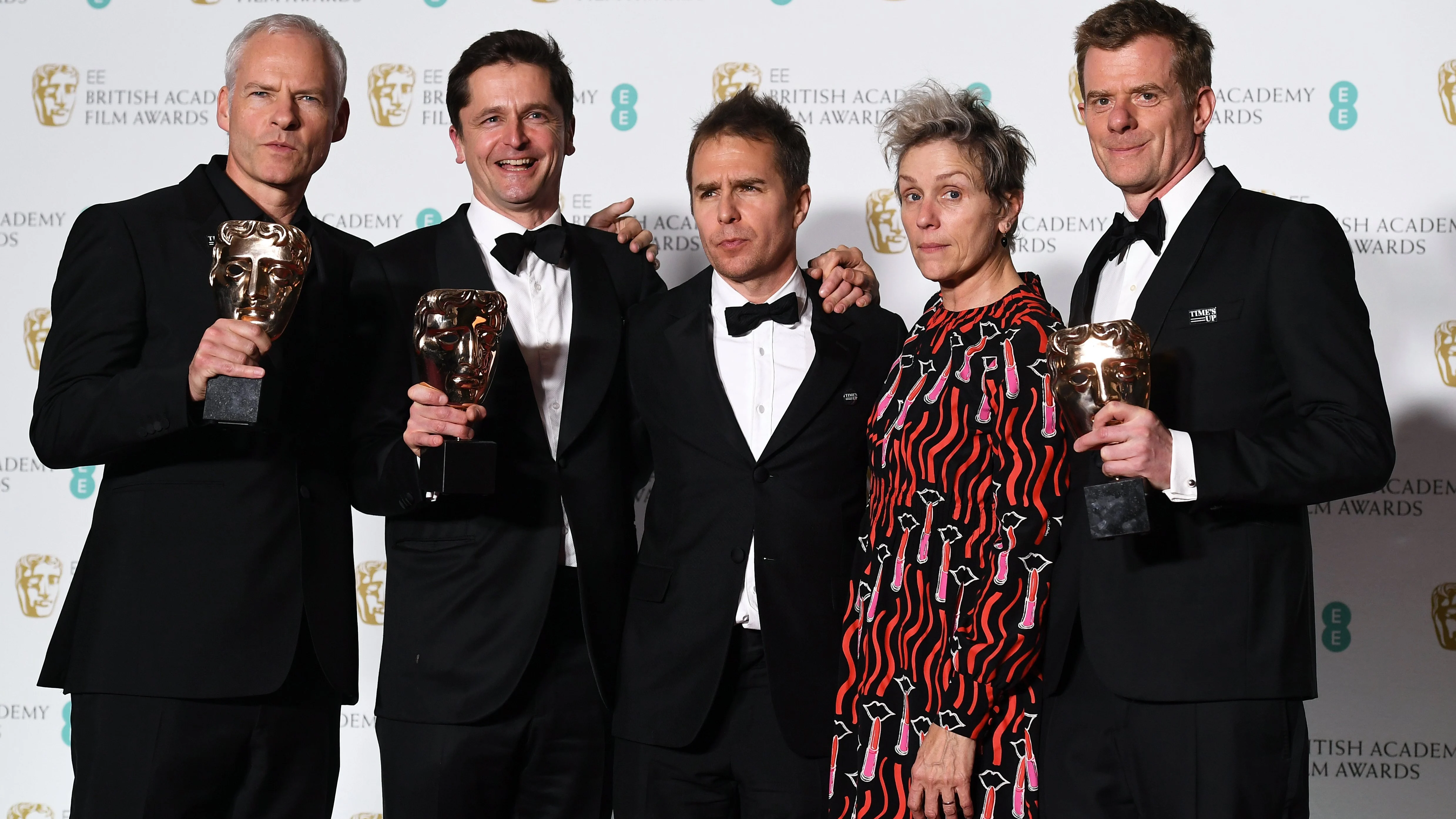 'Tres anuncios en las afueras' triunfa en los BAFTA