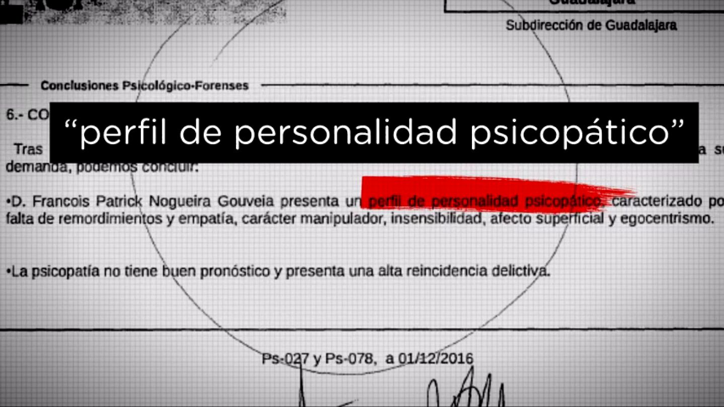 Manipulador, ego&iacute;sta, egoc&eacute;ntrico y sin empat&iacute;a: el perfil psicol&oacute;gico de Patrick Nogueira, el asesino de Pioz