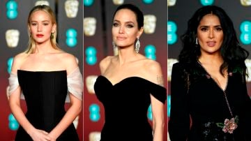 Jennifer Lawrence, Angelina Jolie y Salma Hayek