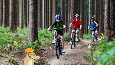 Rutas en familia Y ahora también Bikefriendly Kids