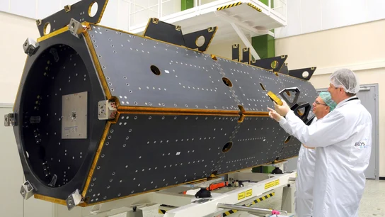 Imagen de archivo facilitada por la ESA del satélite Paz Imagen de archivo facilitada por la ESA del satélite Paz