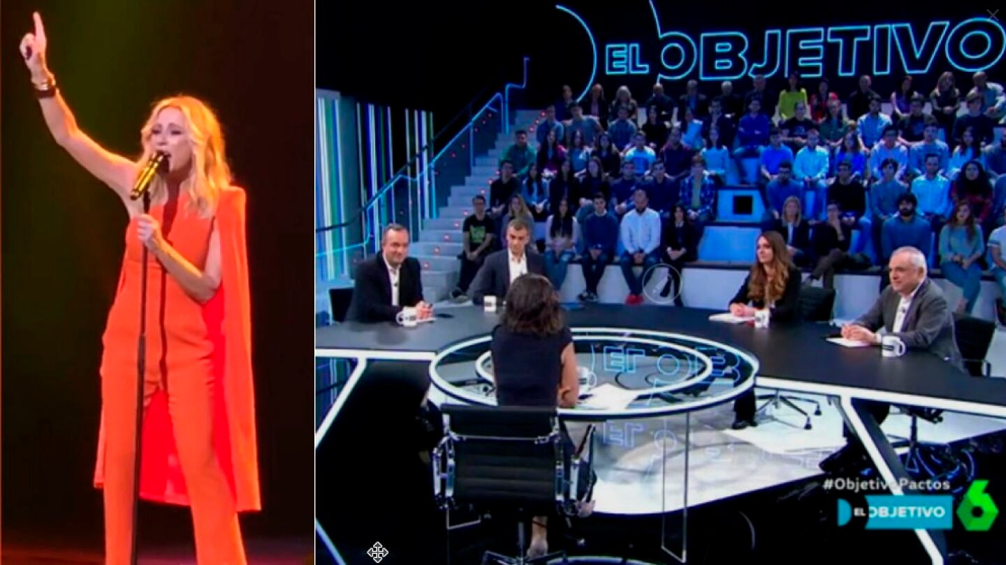 Toni Cant&oacute;, Rafael Simancas, Noelia Vera y Francisco Mart&iacute;nez en El Objetivo